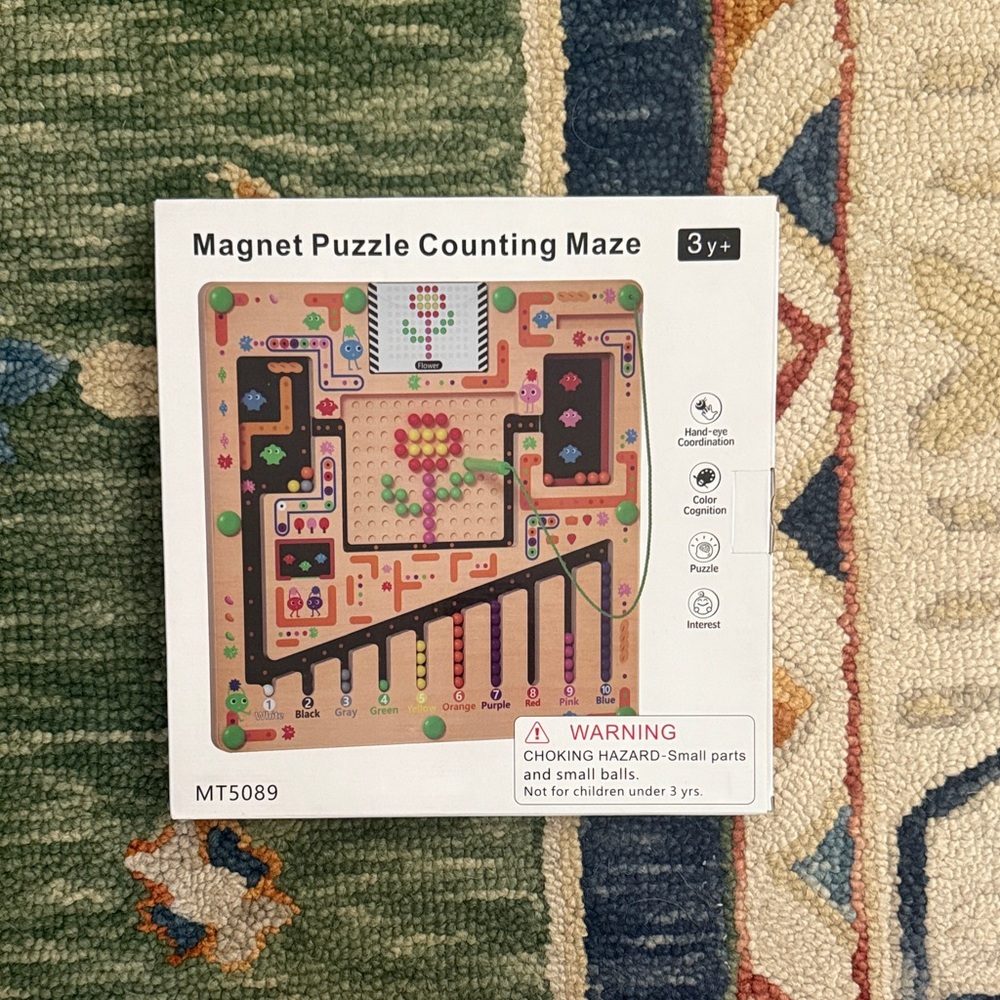 Magnet Puzzle Counting Maze